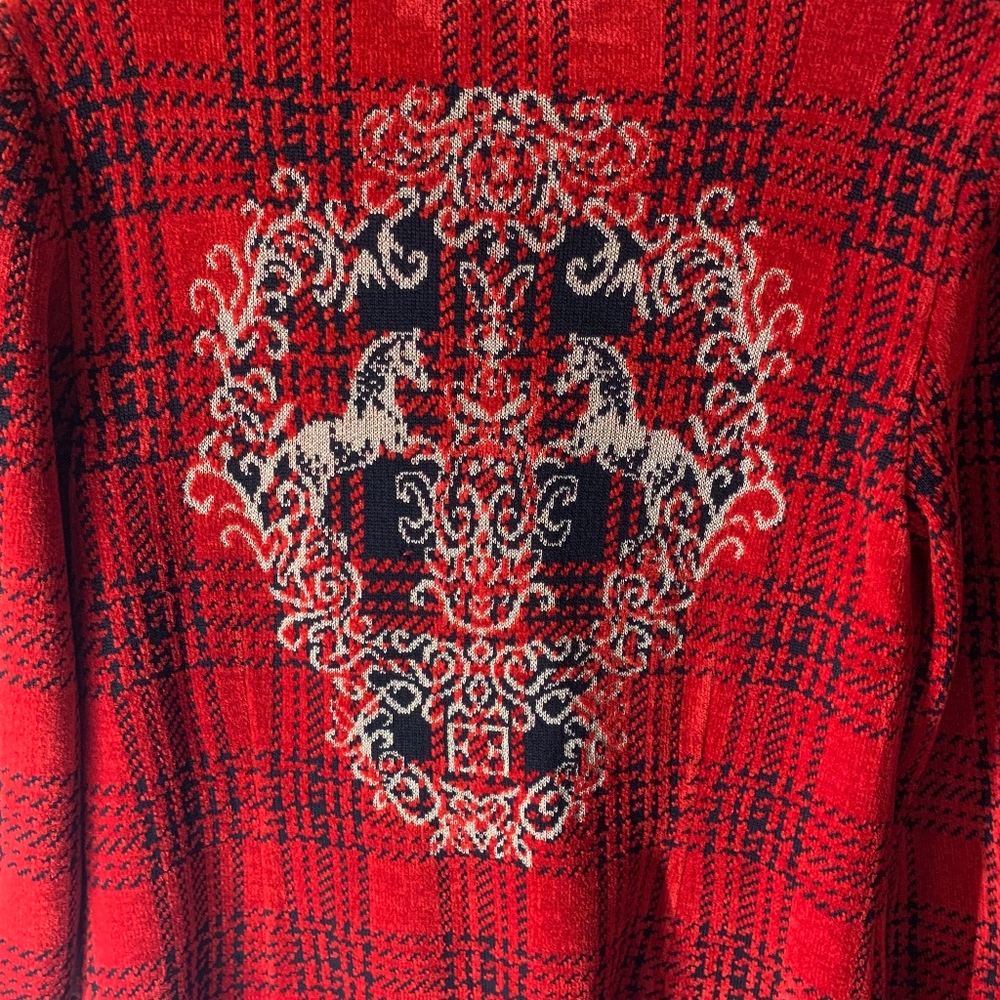 Escada plaid cardigan - Picture 8 of 8